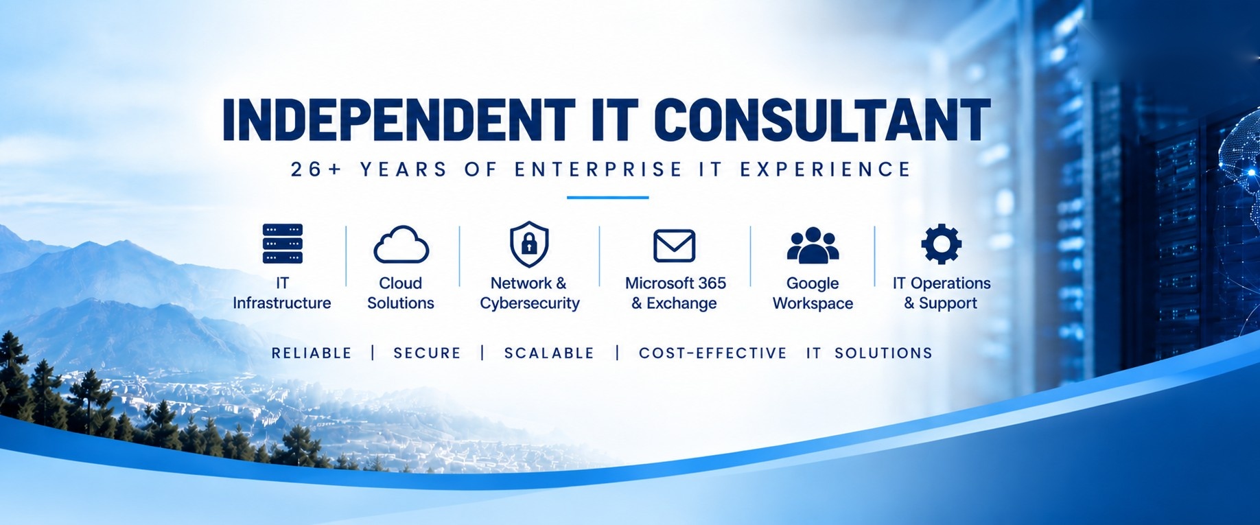 Independent IT Consultant — 26+ years of enterprise IT experience